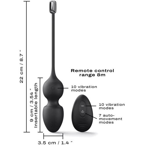 Вагинальные шарики Dorcel LOVE BALLS BLACK