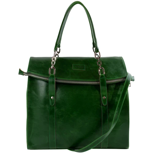 Жіноча дорожня сумка Laskara зелена (LK10240-green)
