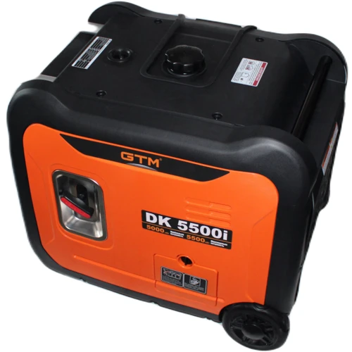 Инверторный бензиновый генератор GTM DK5500iE: Тип двигателя 4-х тактный (одноцилиндровый)