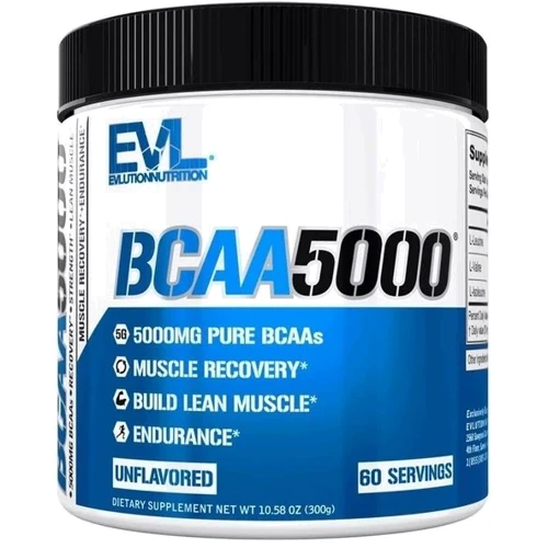 Амінокислота для спорту EVL BCAA 5000 300 g / 60 servings/ Unflavored