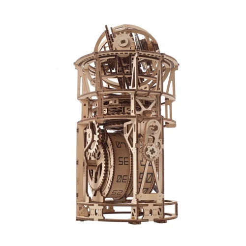 Механічний 3D пазл UGEARS Астроном настільний годинник з турбійоном (70162) фото 5