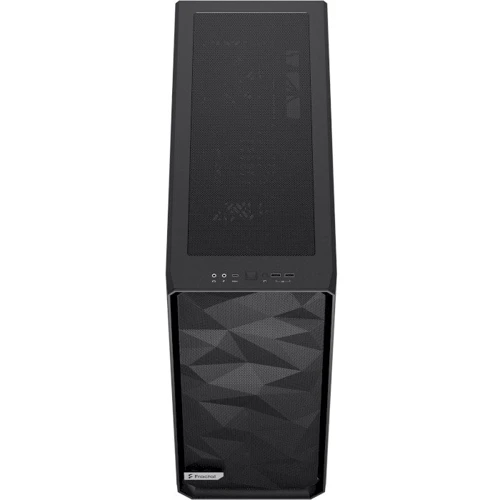 Корпус Fractal Design Meshify 2 XL Black TG DT (FD-C-MES2X-01): Материал передней панели пластик и сталь