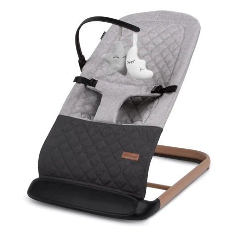 Кресло-качалка Kidwell LARO Grey/Wooden