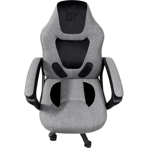 Кресло игровое детское GT Racer X-1414 Fabric Gray/Black Suede Kids фото 6