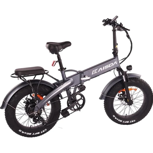 Электровелосипед Kaisda K2 (500 Вт, 10,4 А/час, 48 В), колеса 20", черный