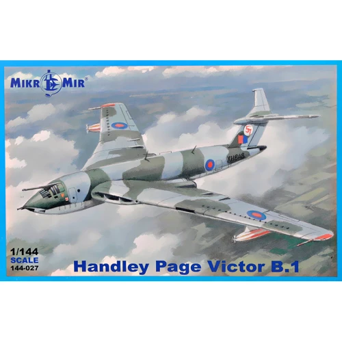 Модель Micro-mir Английский бомбардировщик-заправщик Handley Page "Виктор" B.Mk1/K.2P (MM144-027): Производитель Micro-Mir