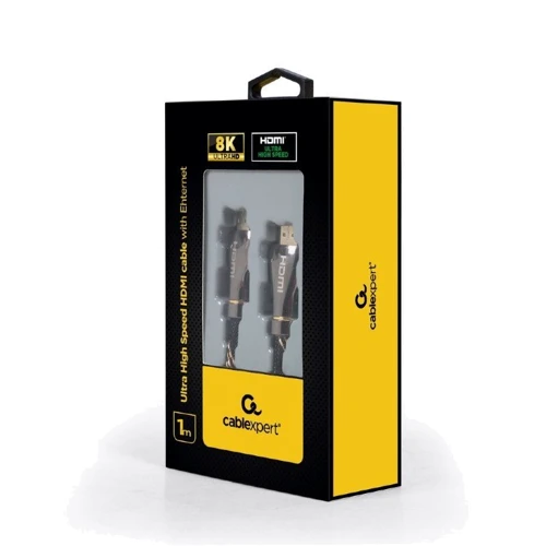 Кабель и переходник HDMI to HDMI 1m v.2.1 Cablexpert (CCBP-HDMI8K-1M): Тип разьема HDMI - HDMI