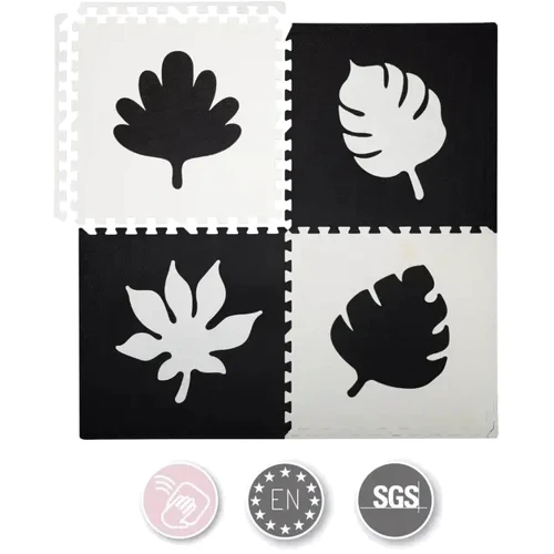 Коврик-пазл MoMi Feli Black 120x120 cm (AKCE00028): Размер, см 120X120X1
