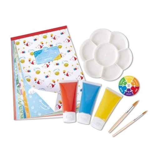 Набор для рисования Hape Смешивание цветов с кистями и красками (E1069): Производитель HAPE