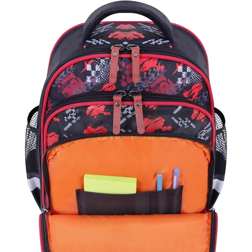 Школьный рюкзак Bagland Mouse 660 черный (00513702): Корпус рюкзака Каркасный