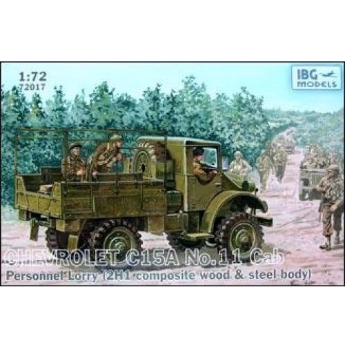 Автомобіль IBG Models Chevrolet C15A No.11 "Cab Personnel Lorry" IBG72017