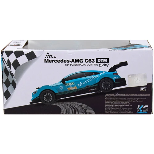 Автомобиль KS Drive на р/у Mercedes AMG C63 DTM (1:24, 2.4Ghz, голубой): Класс Гоночный