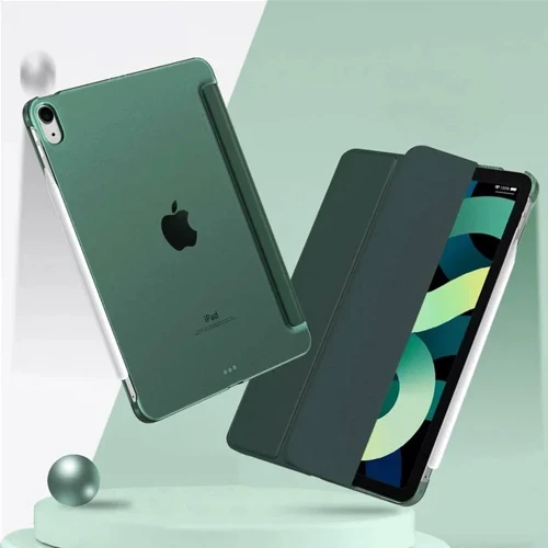 Аксессуар для iPad BeCover Case Book Tri Fold Hard Dark Green for iPad Air 2020/iPad Air 2022 (709659): Цвет зеленый