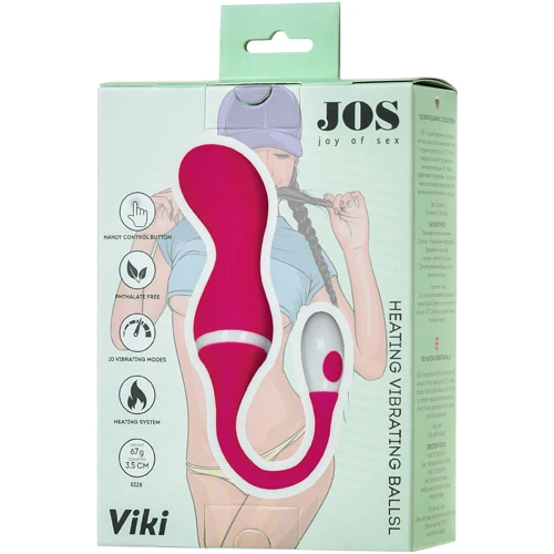 Вагинальные шарики Toyfa JOS Viki Pink