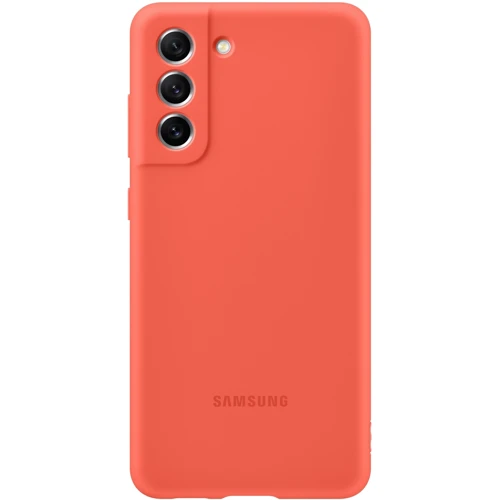 Аксесуар для смартфона Samsung Silicone Cover Coral (EF-PG990TPEGRU) для Samsung G990 Galaxy S21 FE
