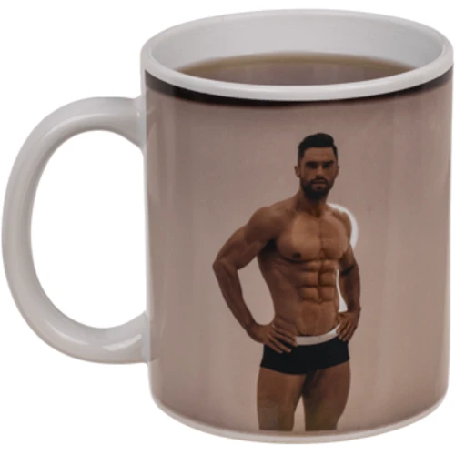 Чашка с термоэффектом OOTB Stoneware Mug Stripper Boy