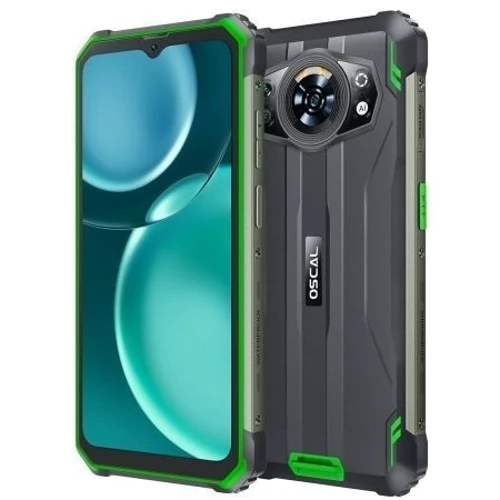Смартфон Oscal S80 6/128GB Green: Слот для карт памяти microSDXC (вместо второй SIM)