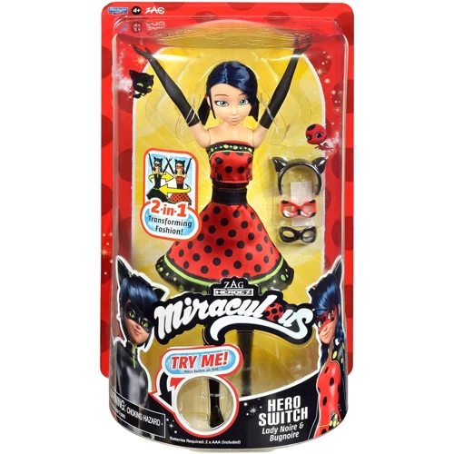 Інтерактивна лялька Miraculous Леді Баг та Супер-Кіт Дизайнерське перетворення Леді Баг (50414) фото 6