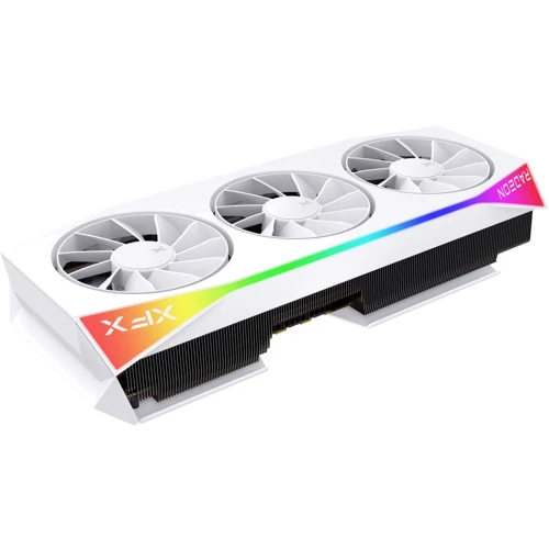 Видеокарта XFX Mercury AMD Radeon RX 9070XT OC White Gaming Edition with RGB (97TRGBBW9): Объем памяти, Гб 16