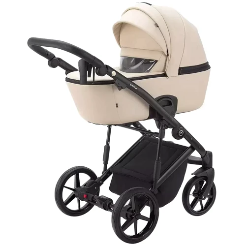 Коляска 2 в 1 Adamex Mobi Air Thermo Екошкіра SA-8 бежева (625915): Кількість блоків 1