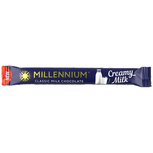 Шоколад Millennium молочний 24х10 г (4820240035763_24): Вага, г 240