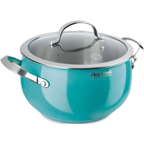 Кастрюля Rondell Turquoise 20 см, 3.8 л (RDS-718): Тип Традиционная