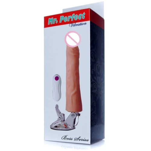 Вибратор на присоске Boss Series - Mr. Perfect Vibration 12 functions, BS6700081