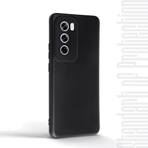 Чохол для телефона ArmorStandart Matte Slim Fit Camera cover Black для OPPO Reno12 Pro (ARM77969): Тип накладка на заднюю часть