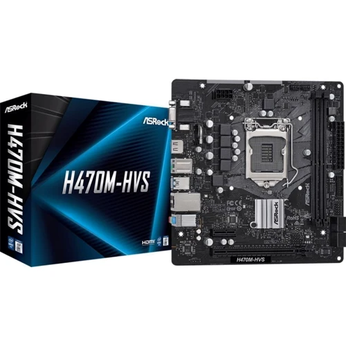 ASRock H470M-HVS microATX 2xDDR4 2933, HDMI, D-Sub: Роз'єми на платі SATA 3.0