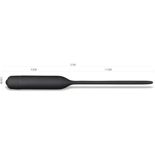 Уретральная вставка с вибрацией LoveToy Silicone Vibrating Urethral Dilator