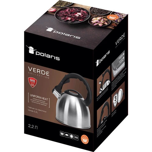 Чайник Polaris Verde-2.2L 2.2 л (015270) со свистком фото 5