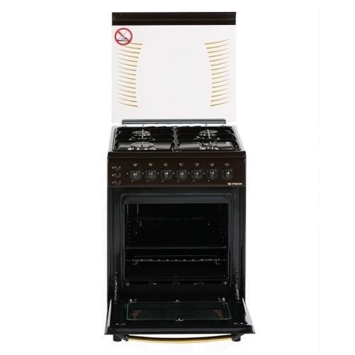 Газовая плита Fresh F55G5/01 (Brown): Тип варочной поверхности газовая