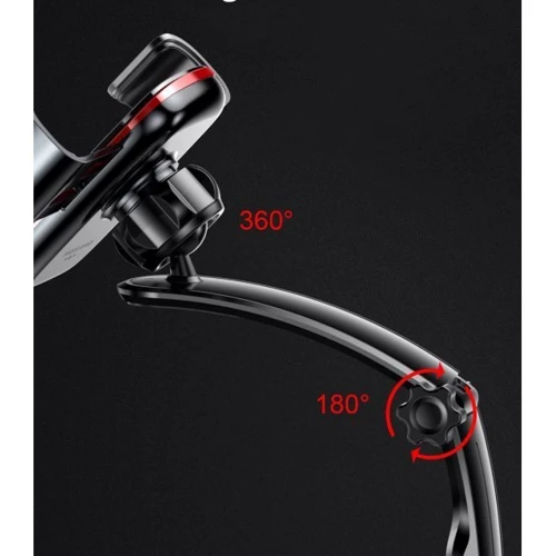 Держатель Baseus Car Holder Metal Age Gravity Black (SUYL-F01) фото 9