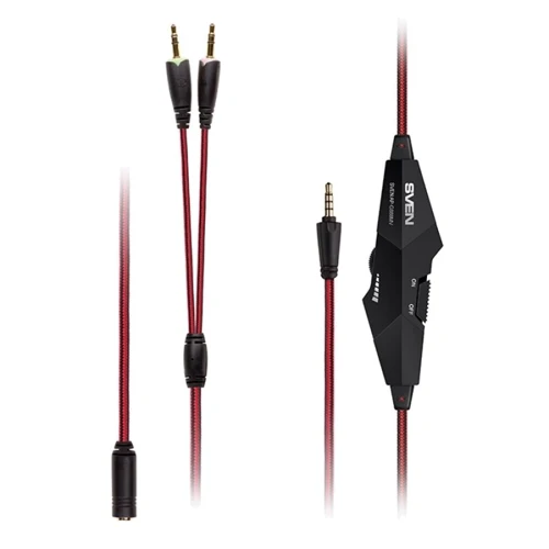 Наушники SVEN AP-G888MV Black/Red: Диапазон частот (Гц) 20-20000