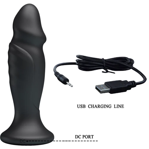 Анальная пробка с вибрацией Mr.Play Vibrating Anal Plug Black