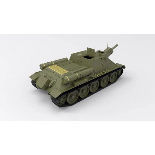 Сборная модель MiniArt САУ СУ-122 последних выпусков с полным интерьером (MA35208): Масштаб 1:35