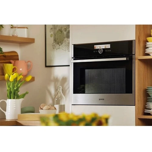 Духова шафа електрична Gorenje BCM598S18X: Розміри 45.5х59.5х54.6 см