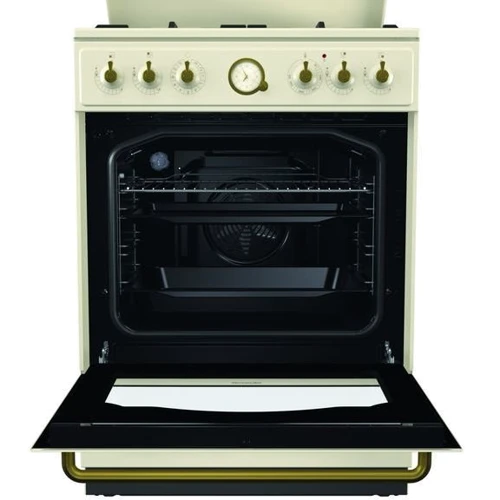 Плита комбинированная Gorenje K62CLI: Тип варочной поверхности газовая