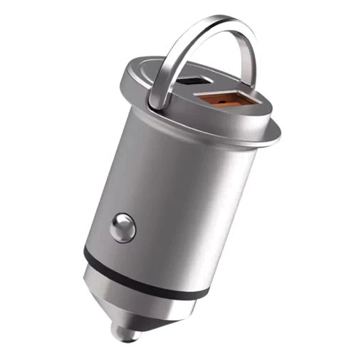 Зарядное устройство Proove Car Charger USB-C+USB Viraty 45W Silver: Особенности USB-C