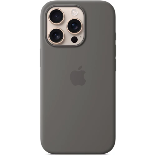 Чехол для iPhone Apple iPhone 16 Pro Silicone Case with MagSafe - Stone Gray (MYYL3ZM/A)