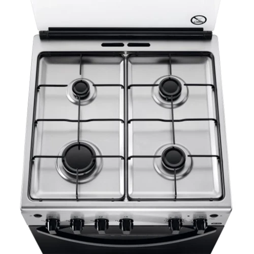Газовая плита Zanussi ZCG612K1XA: Тип варочной поверхности газовая