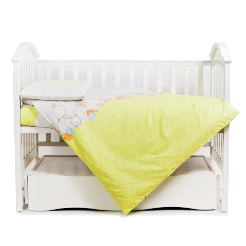 Сменная постель 3 эл. Twins Comfort 3051-C-022, Горошки, зеленая