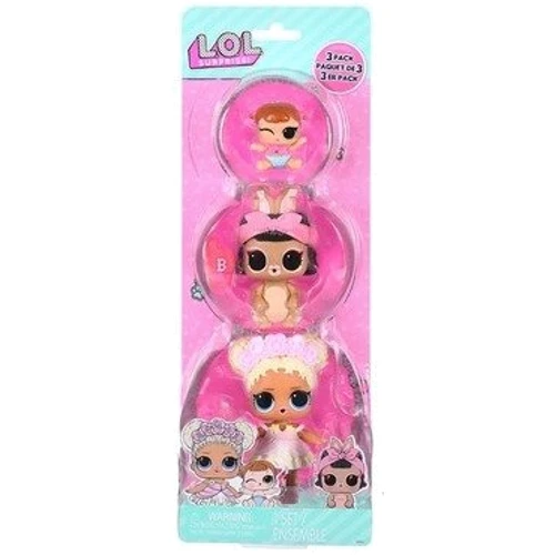 Набор игровых фигурок L.O.L. Surprise! OPP Tot + Pet + Lil Sis Флаувер чайлд Шорт стоп Хо (987871) фото 2