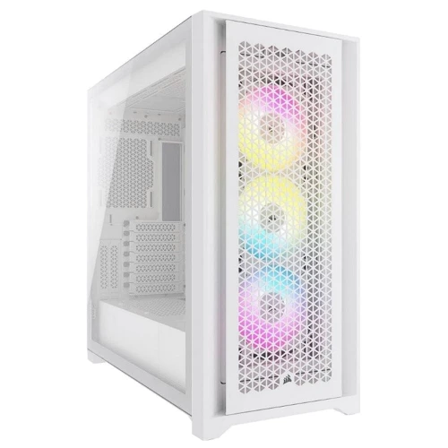 Корпус Corsair iCUE 5000D RGB AirFlow Tempered Glass White (CC-9011243-WW)