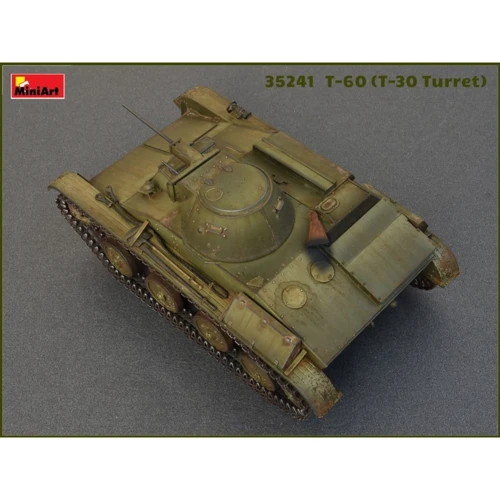 Сборная модель MiniArt Советский легкий танк Т-60 (башня Т-30) с интерьером (MA35241) фото 4