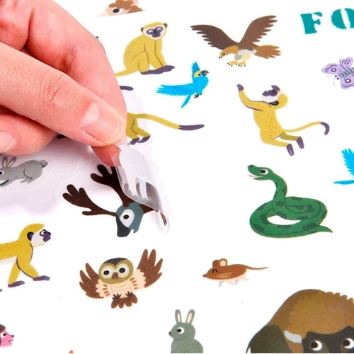 Багаторазові наклейки Сафарі MiDeer MD1015