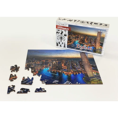Нескучные игры Citypuzzles: Пазл Дубай: Производитель Нескучные игры