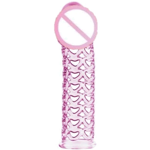Удлиняющая насадка-презерватив Male-wear net sleeve, BI-026200