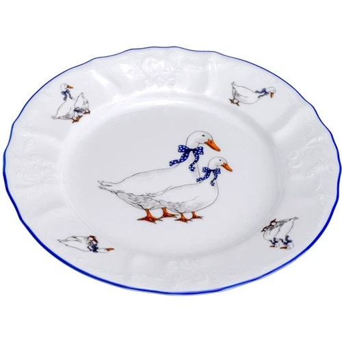 Тарілка Thun Bernadotte Гуси 19 см (P1750099JQZ5936B59): Тип тарілка десертна