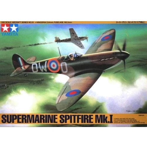 Модель Tamiya Англійський винищувач Супермарін Spitfire Mk.I (TAM61032)
